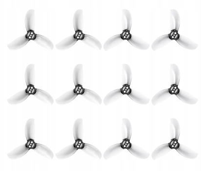 Akcesorium do dronów BetaFPV Gemfan D2.2-3B3 (1.5mm) Clear Grey - potrójne śmigła (12szt)